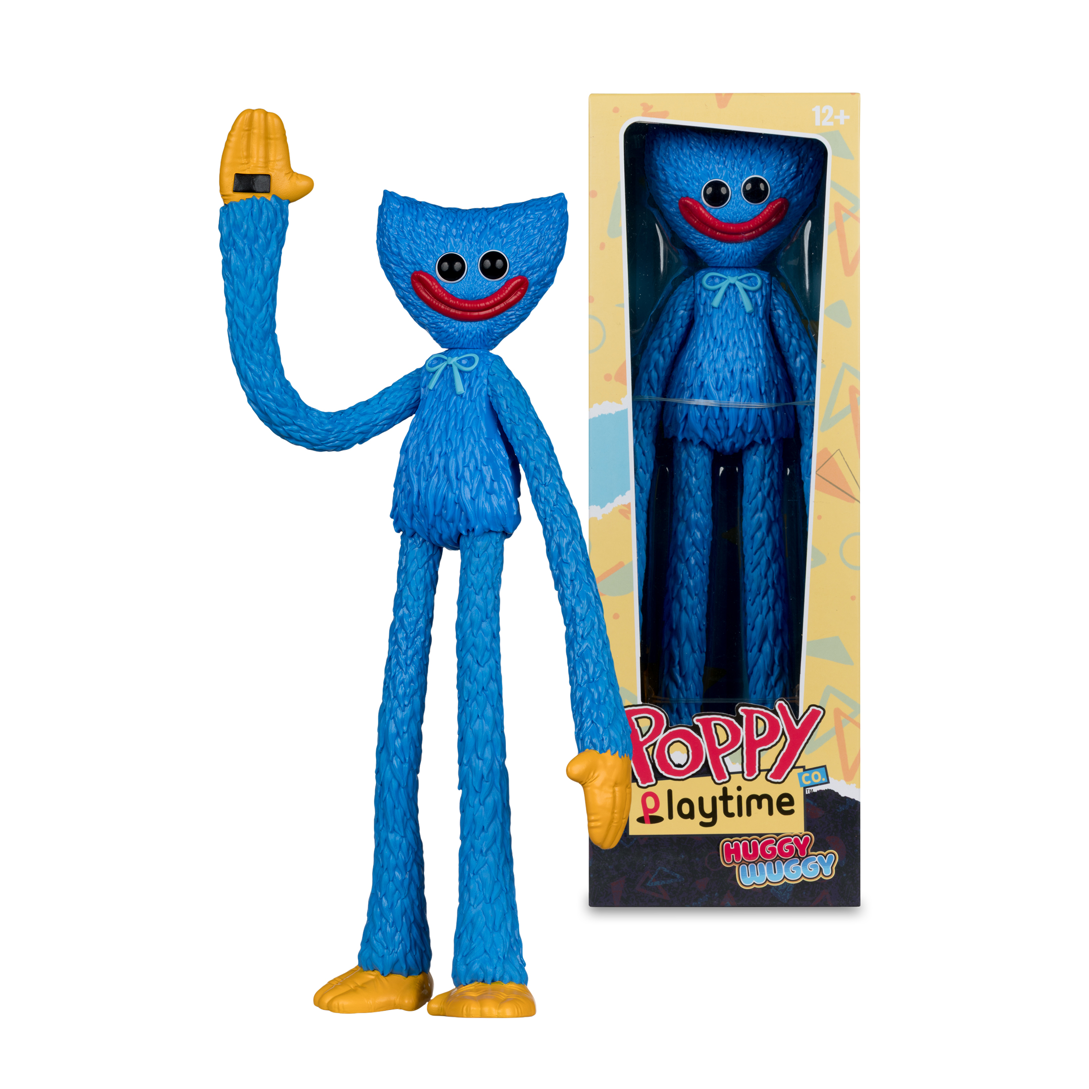 Poppy Playtime Huggy Wuggy 12-Inch Bendy Posable Figure