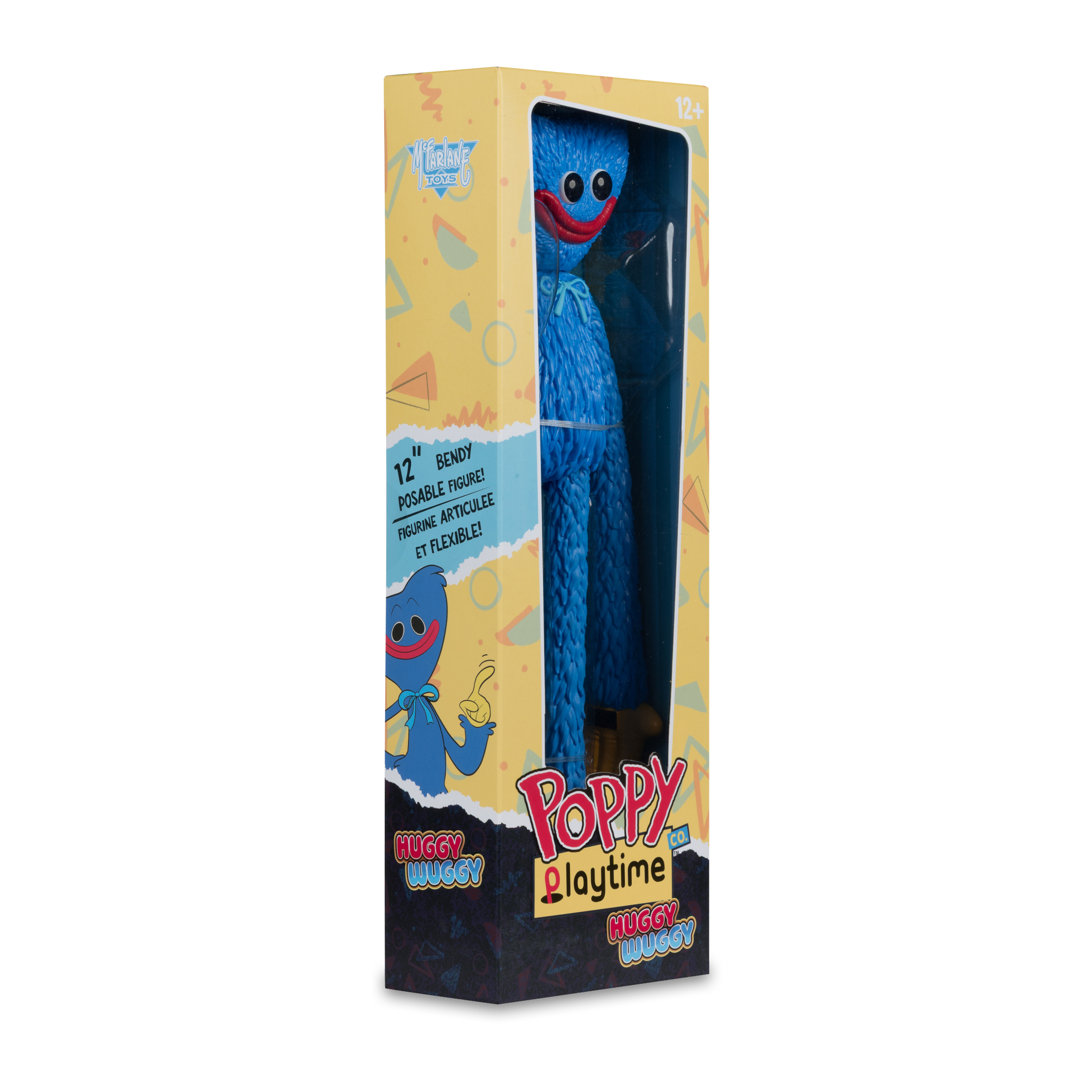 Poppy Playtime Huggy Wuggy 12-Inch Bendy Posable Figure Gallery Image 12
