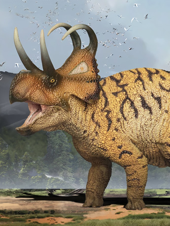 Prehistoric Animal Models Perez the Machairoceratops Figure Gallery Image 2