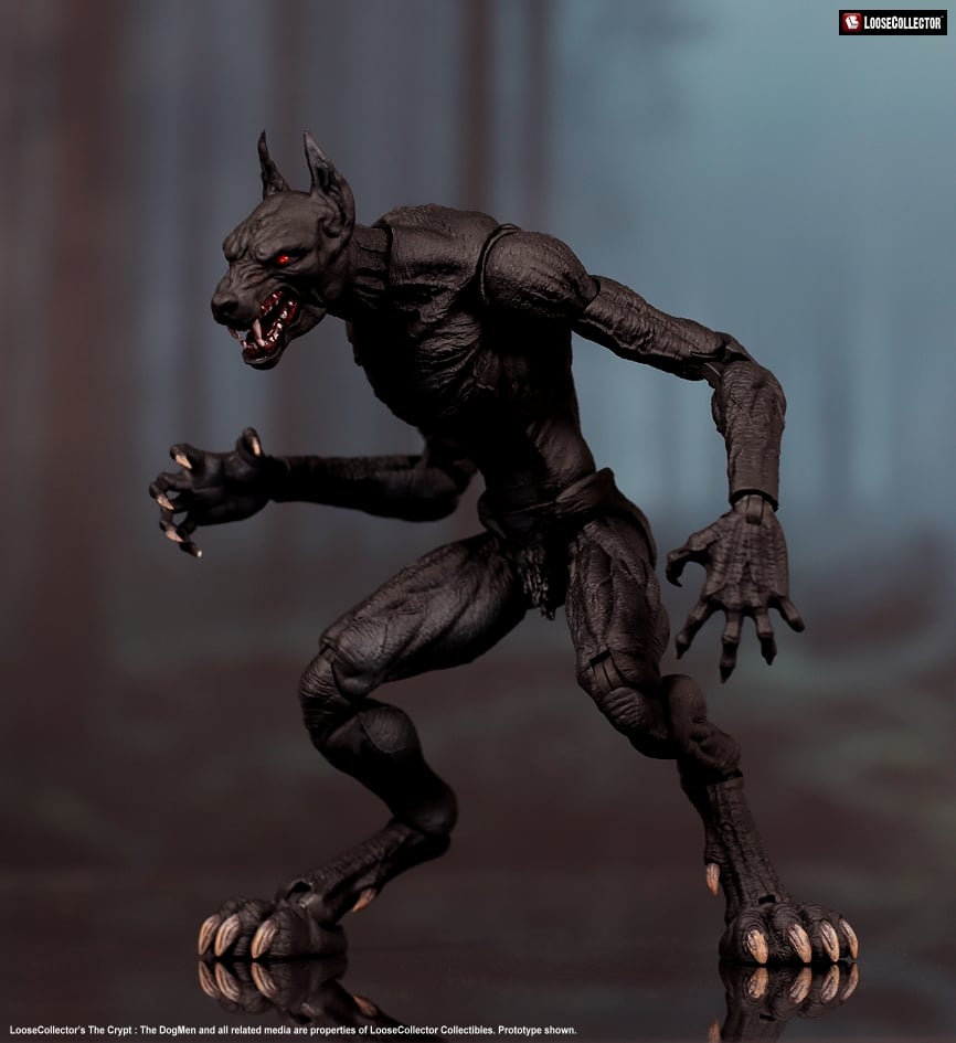 The Crypt: Dogmen (Black) 1/12 Scale Action Figure Gallery Image 6