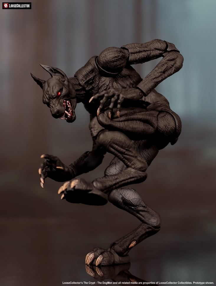 The Crypt: Dogmen (Black) 1/12 Scale Action Figure Gallery Image 9