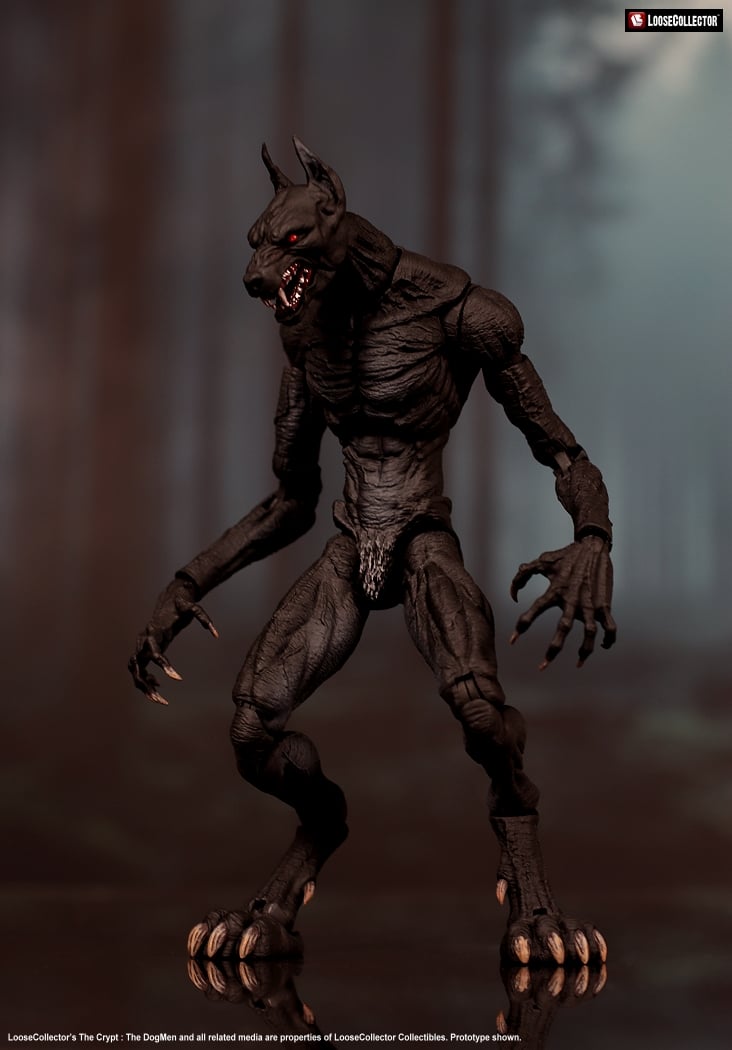 The Crypt: Dogmen (Black) 1/12 Scale Action Figure Gallery Image 7