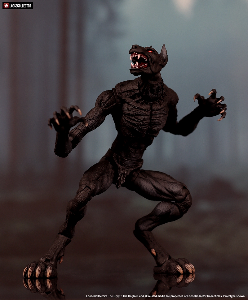 The Crypt: Dogmen (Black) 1/12 Scale Action Figure Gallery Image 3