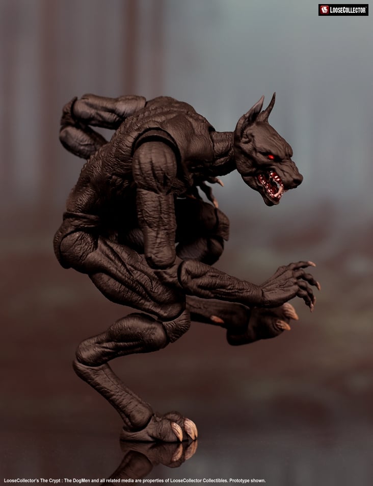 The Crypt: Dogmen (Black) 1/12 Scale Action Figure Gallery Image 8