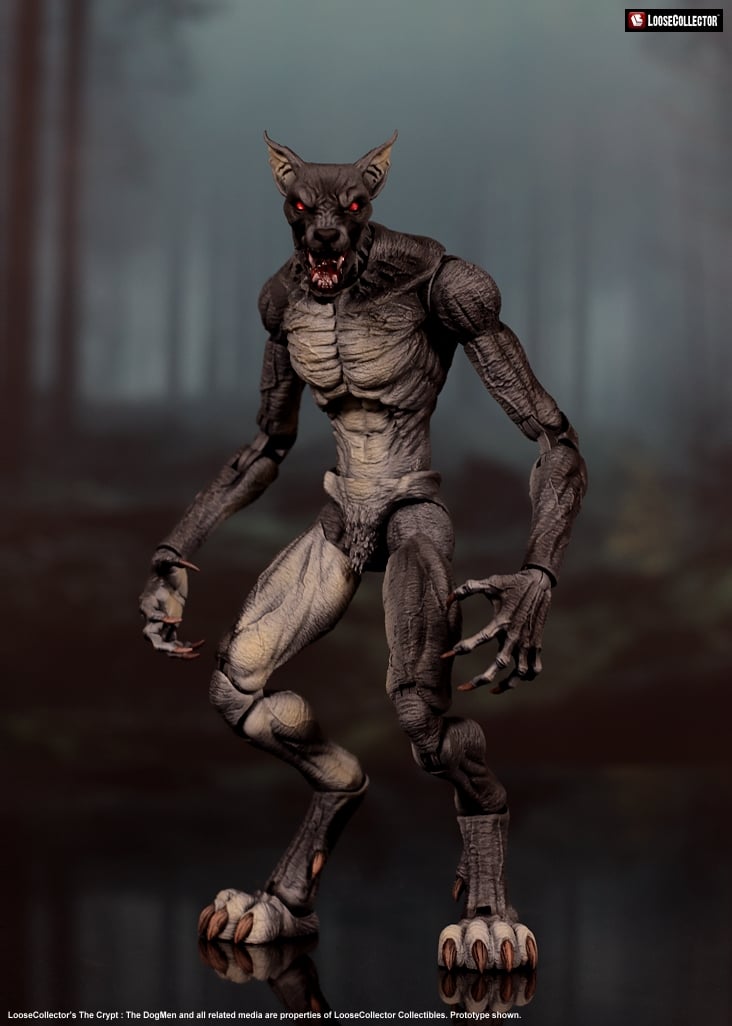 The Crypt: Dogmen (Grey) 1/12 Scale Action Figure Gallery Image 4
