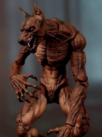 The Crypt: Dogmen (Brown) 1/12 Scale Action Figure Gallery Image 2
