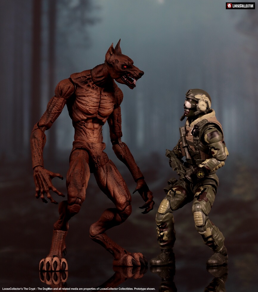 The Crypt: Dogmen (Brown) 1/12 Scale Action Figure Gallery Image 7