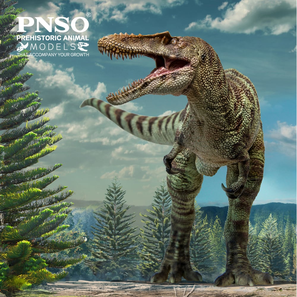 Prehistoric Animal Models A-Shu the Qianzhousaurus Figure Gallery Image 5