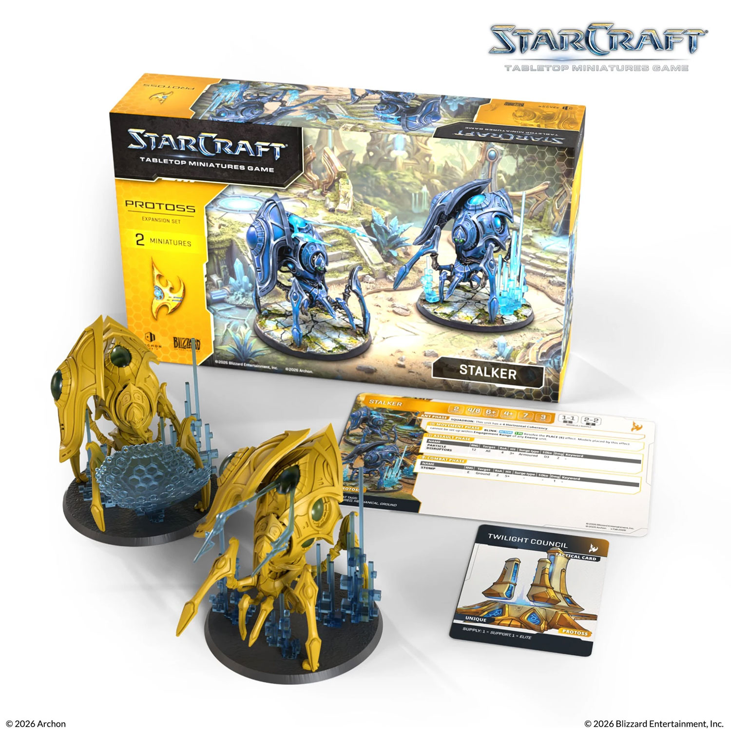 StarCraft the Miniatures Game: Protoss: Stalker Expansion Set Gallery Image 4