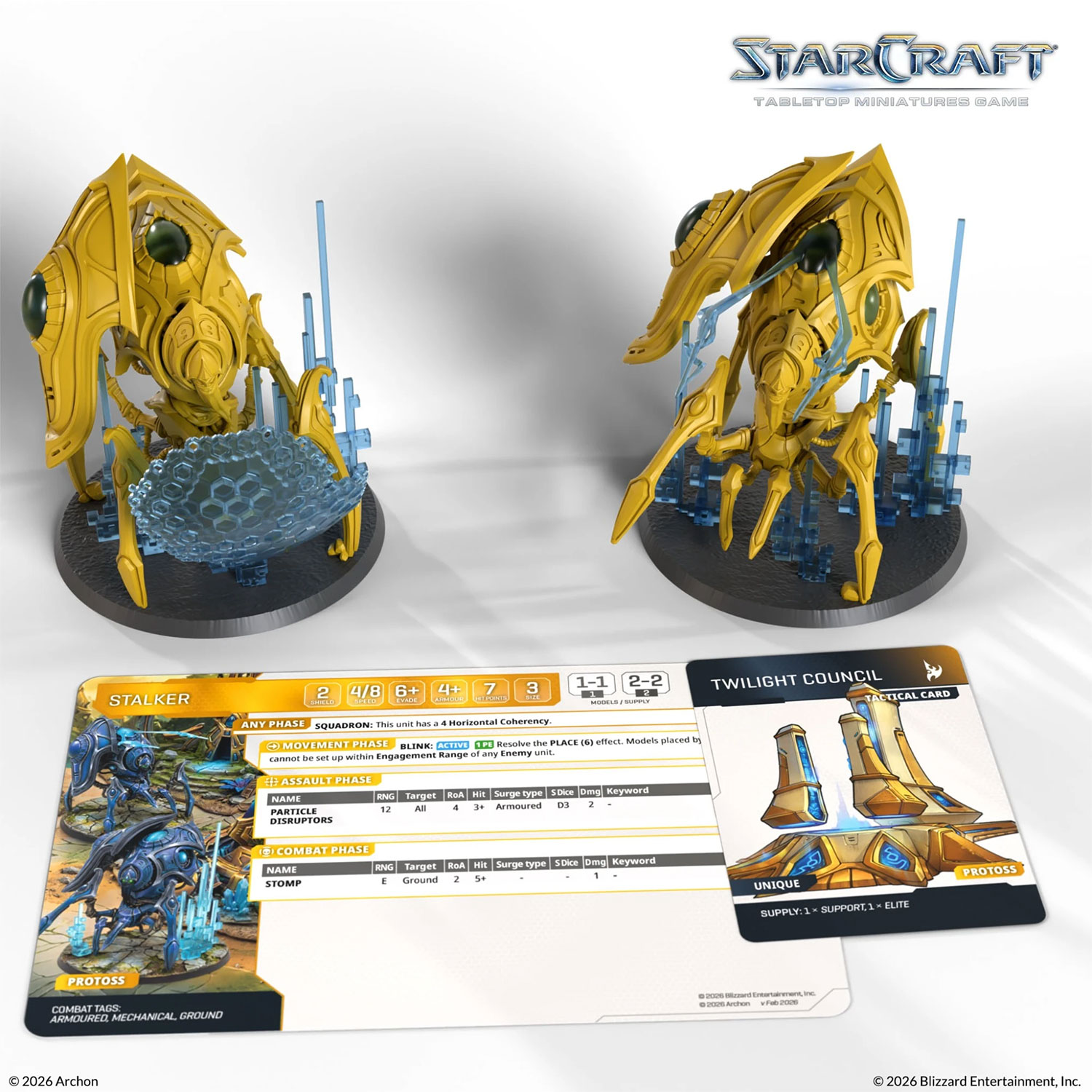 StarCraft the Miniatures Game: Protoss: Stalker Expansion Set Gallery Image 3