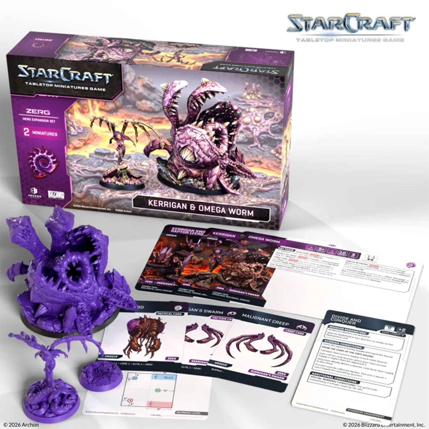 StarCraft the Miniatures Game: Zerg: Kerrigan & Omega Worm