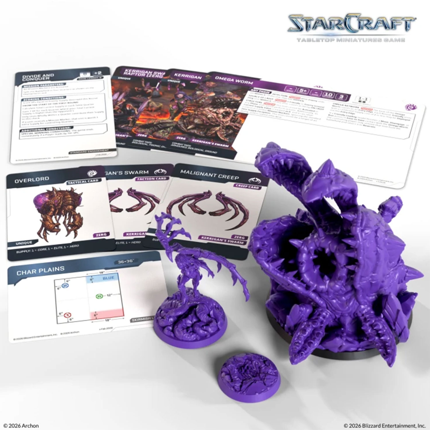 StarCraft the Miniatures Game: Zerg: Kerrigan & Omega Worm