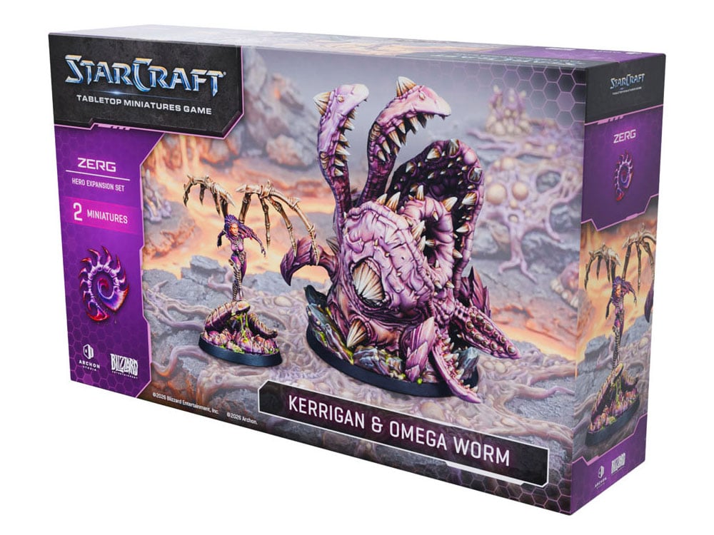 StarCraft the Miniatures Game: Zerg: Kerrigan & Omega Worm