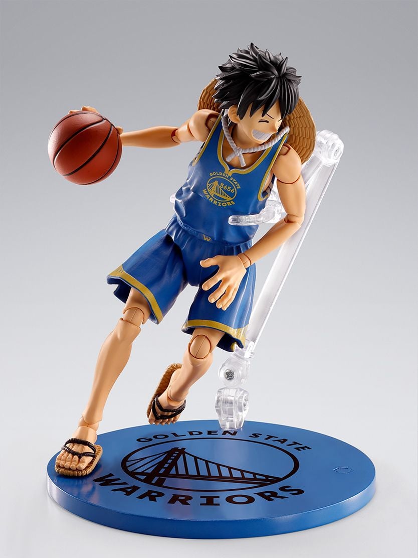 ONE PIECE×NBA ルフィ　GOLDEN STATE WARRIORS One Piece x NBA S.H.Figuarts Monkey D. Luffy (Golden State