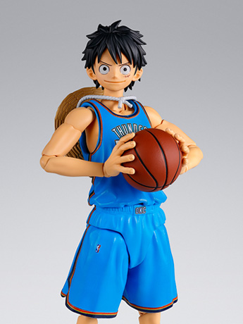 One Piece x NBA S.H.Figuarts Monkey D. Luffy (Oklahoma City