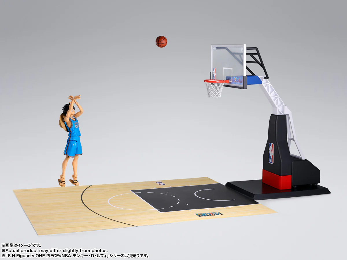 One Piece x NBA S.H.Figuarts Monkey D. Luffy (Oklahoma City