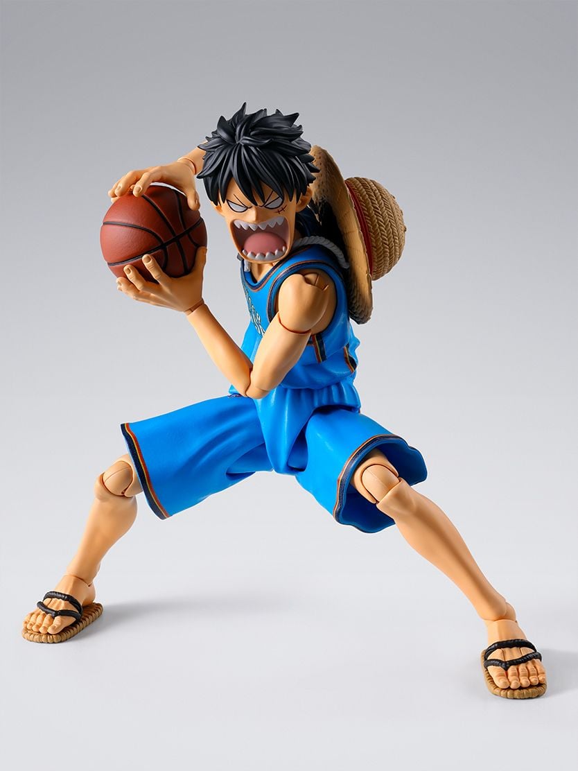 One Piece x NBA S.H.Figuarts Monkey D. Luffy (Oklahoma City