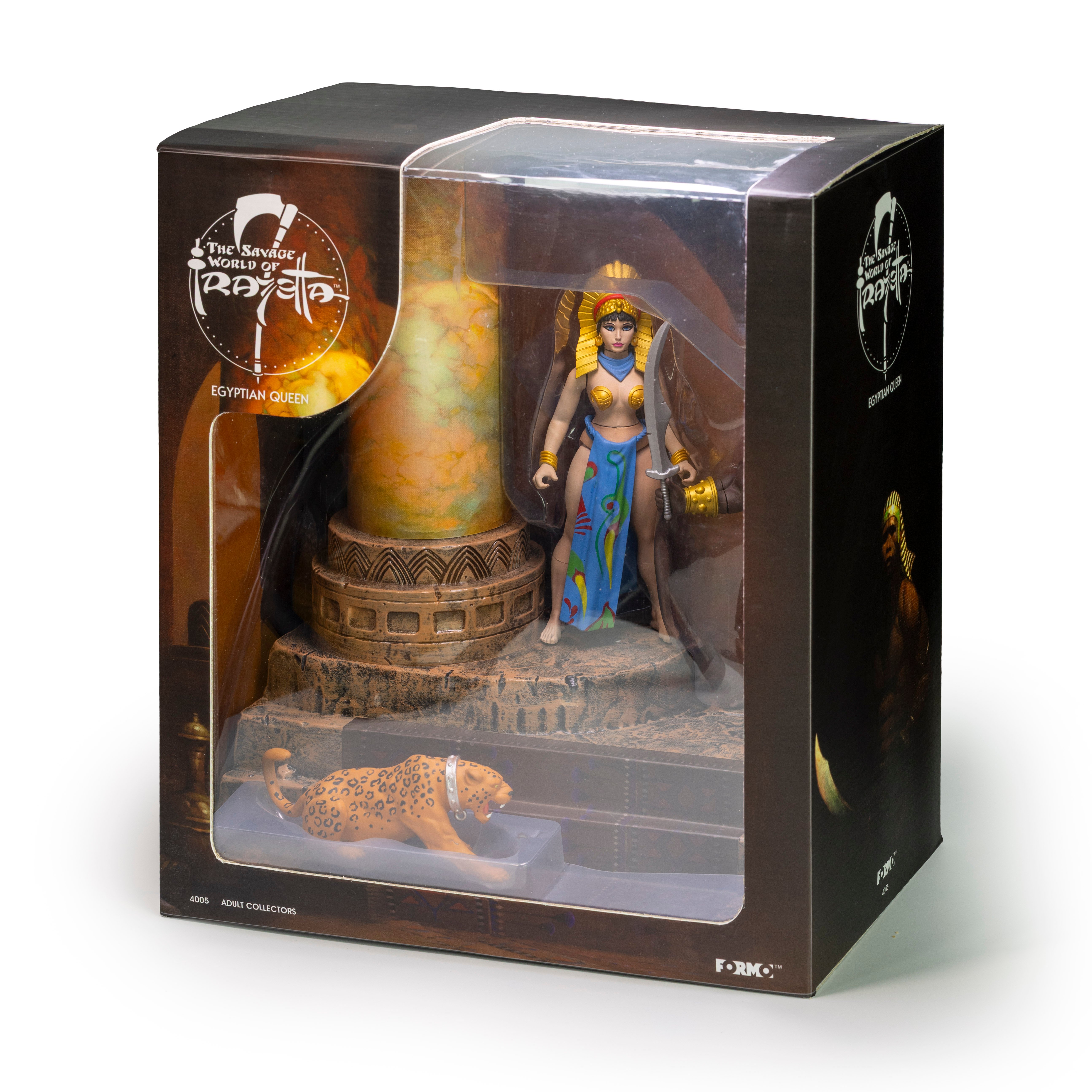 The Savage World of Frazetta Egyptian Queen & The Guard (Museum