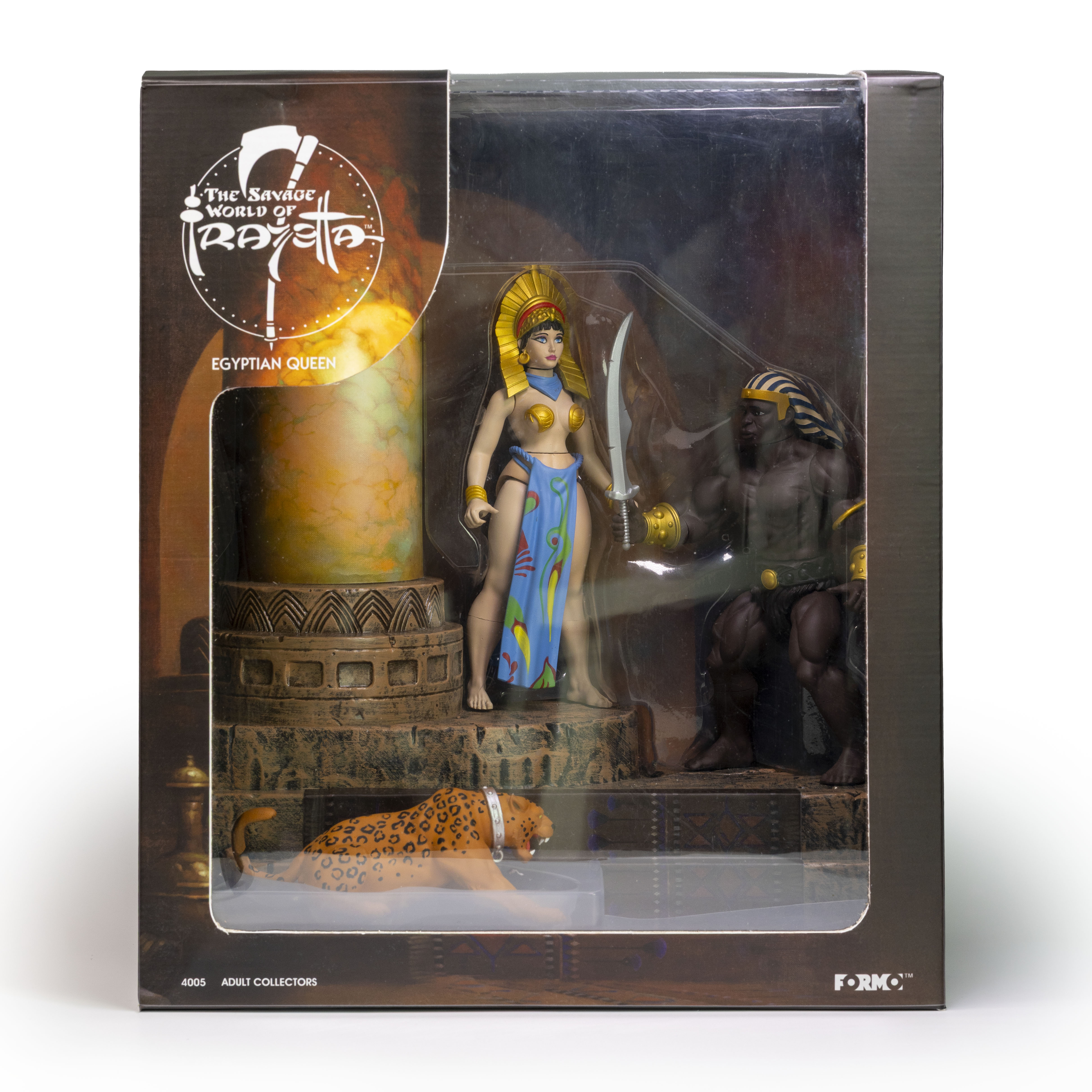 The Savage World of Frazetta Egyptian Queen & The Guard (Museum