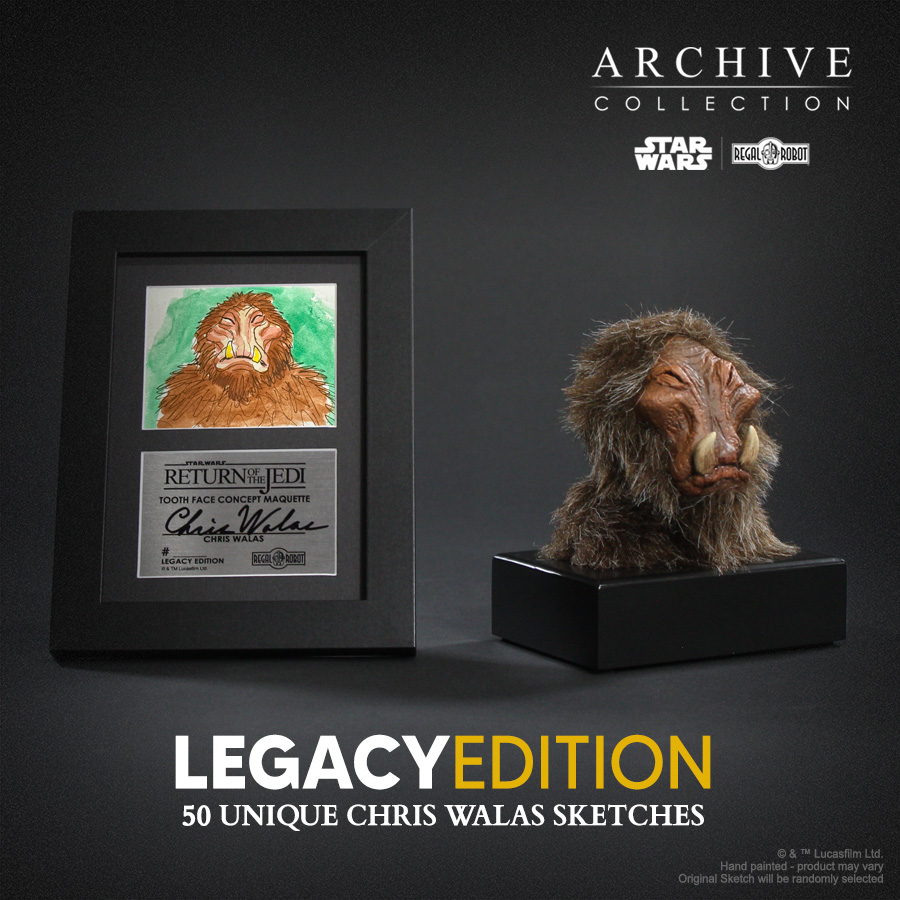 Star Wars: Return of the Jedi Tooth Face (Legacy Edition) Concept Maquette Replica Gallery Image 4