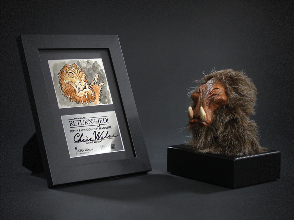 Star Wars: Return of the Jedi Tooth Face (Legacy Edition) Concept Maquette Replica Gallery Image 1