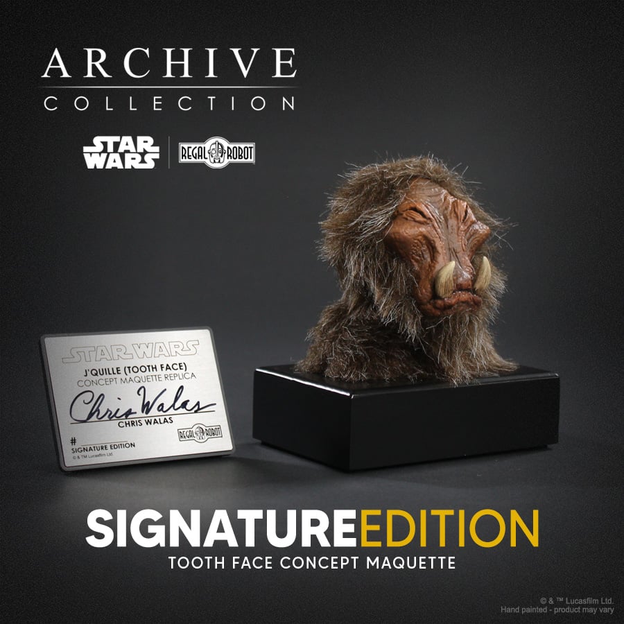 Star Wars: Return of the Jedi Tooth Face (Signature Edition) Concept Maquette Replica Gallery Image 3