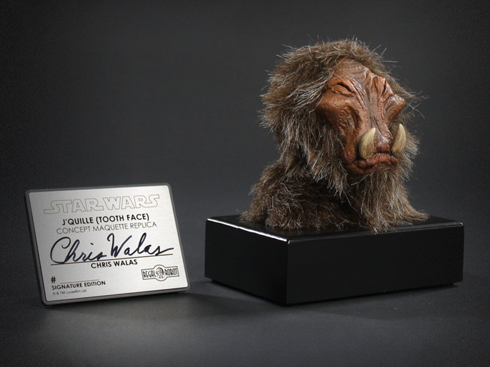 Star Wars: Return of the Jedi Tooth Face (Signature Edition) Concept Maquette Replica Gallery Image 1