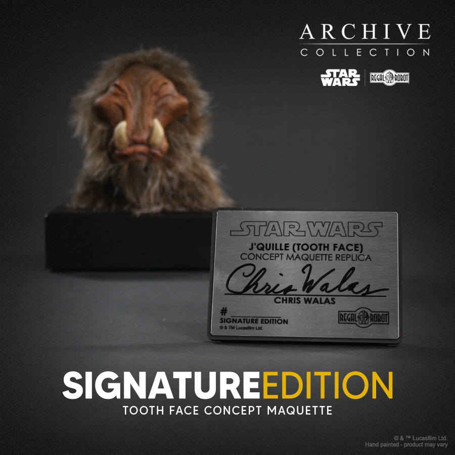Star Wars: Return of the Jedi Tooth Face (Signature Edition) Concept Maquette Replica Gallery Image 5