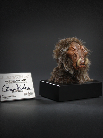 Star Wars: Return of the Jedi Tooth Face (Signature Edition) Concept Maquette Replica Gallery Image 2