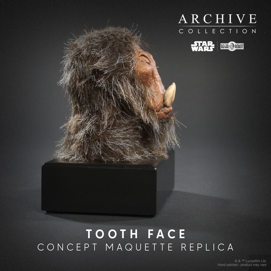 Star Wars: Return of the Jedi Tooth Face (Signature Edition) Concept Maquette Replica Gallery Image 8