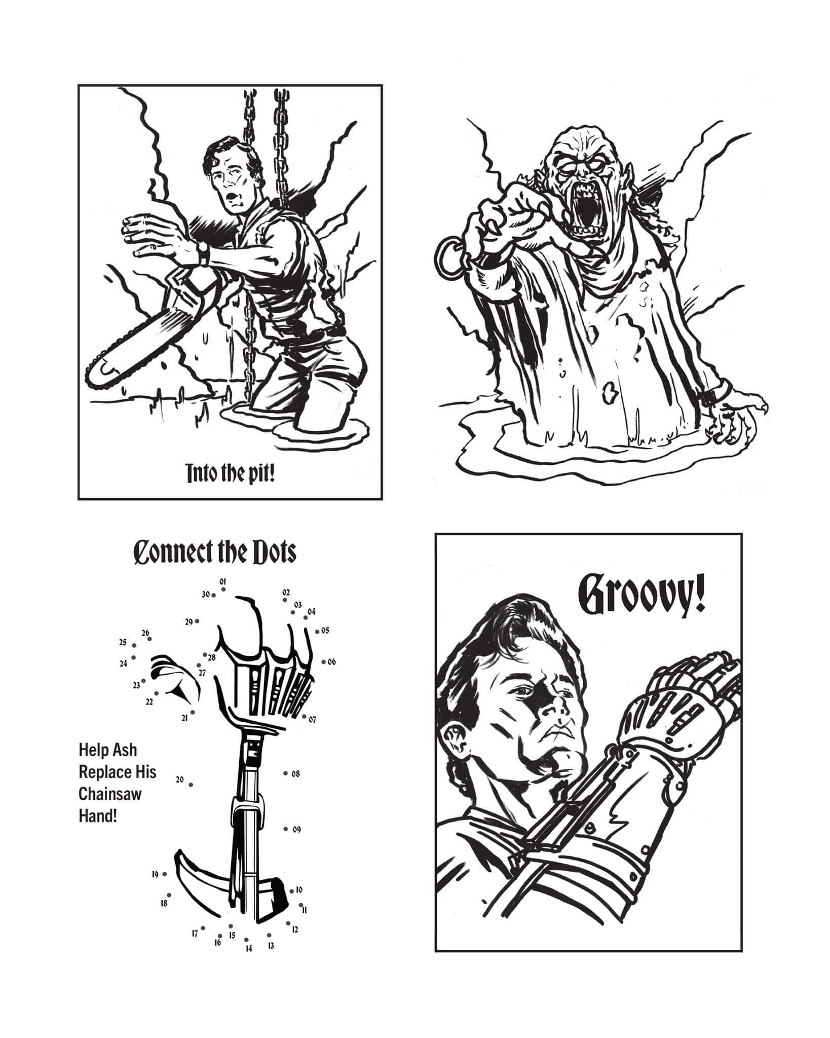 Army of Darkness Activity Book Gallery Image 3