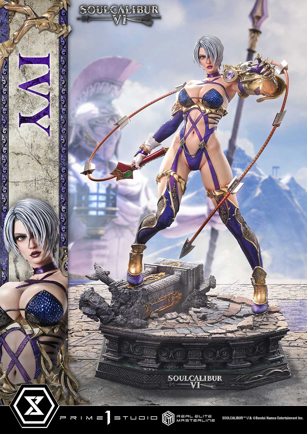 Soulcalibur VI Real Elite Masterline Ivy 1/4 Scale Statue Gallery Image 7