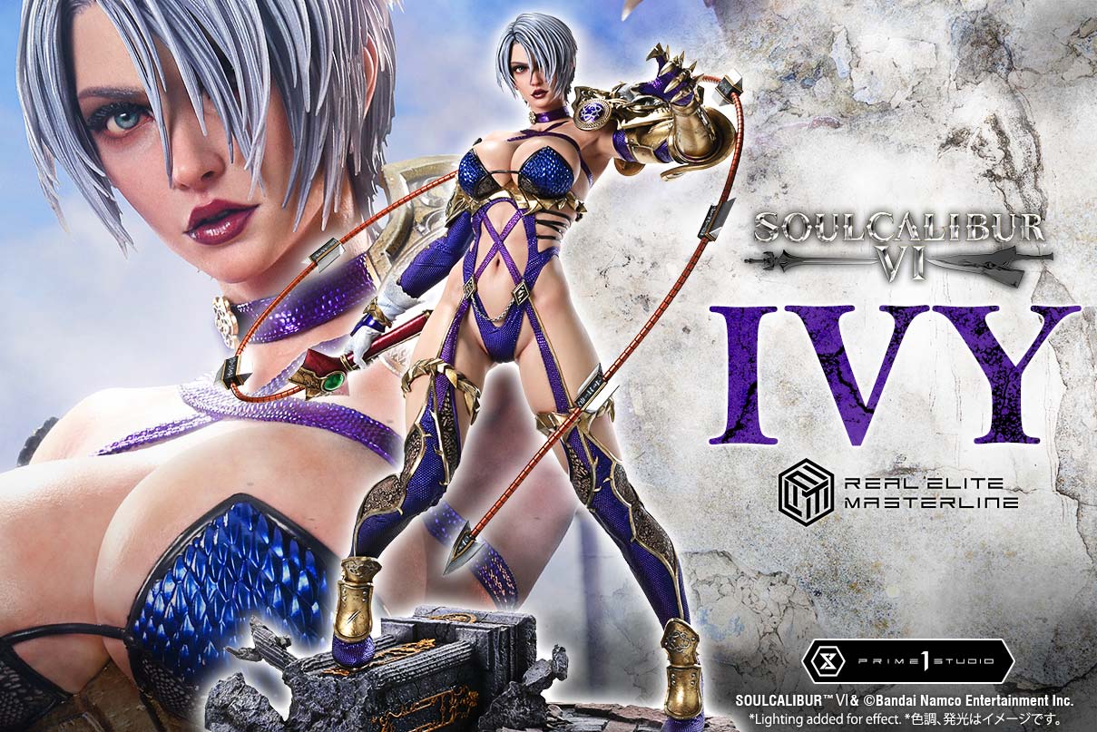 Soulcalibur VI Real Elite Masterline Ivy 1/4 Scale Statue Gallery Image 4