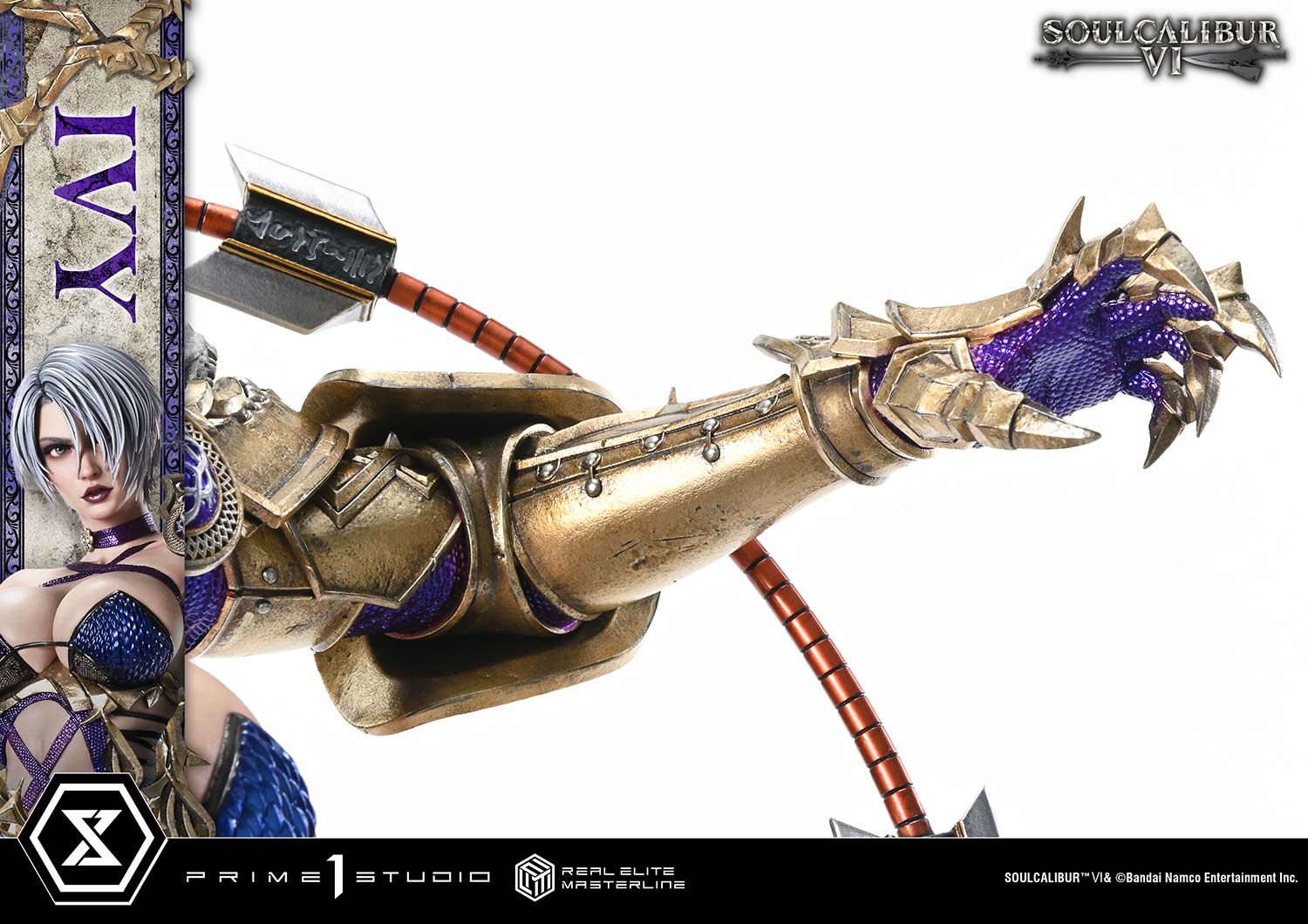Soulcalibur VI Real Elite Masterline Ivy 1/4 Scale Statue Gallery Image 18