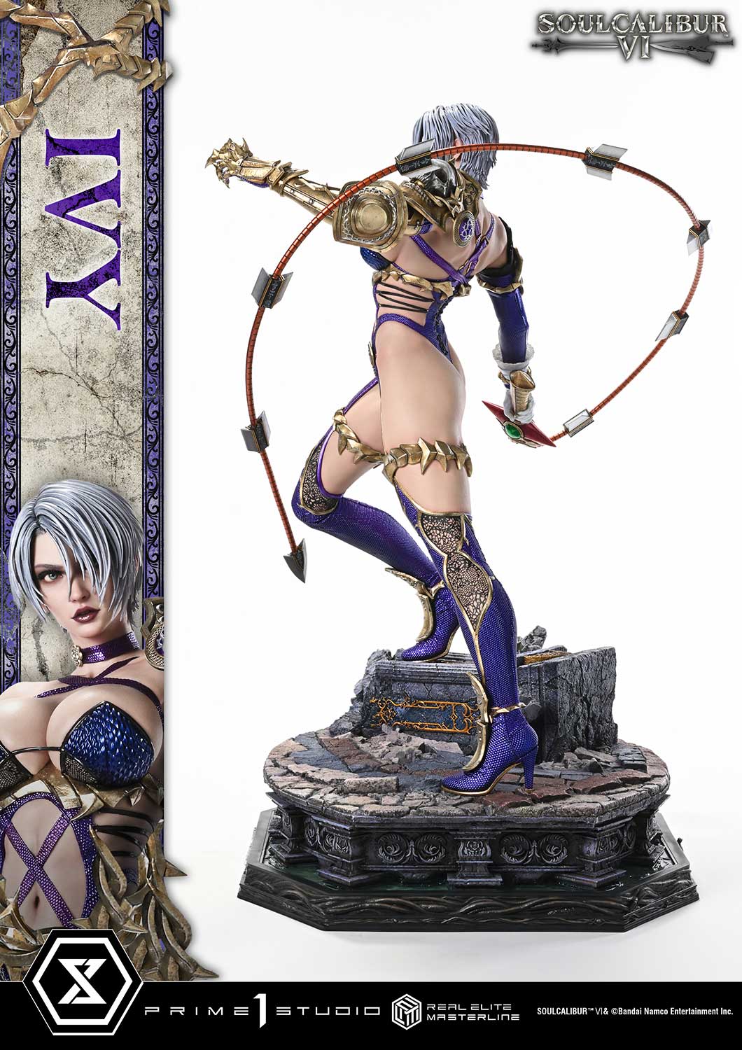 Soulcalibur VI Real Elite Masterline Ivy 1/4 Scale Statue Gallery Image 26