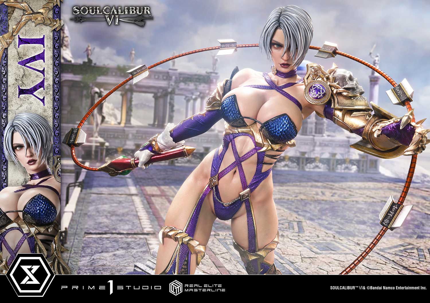 Soulcalibur VI Real Elite Masterline Ivy 1/4 Scale Statue Gallery Image 10