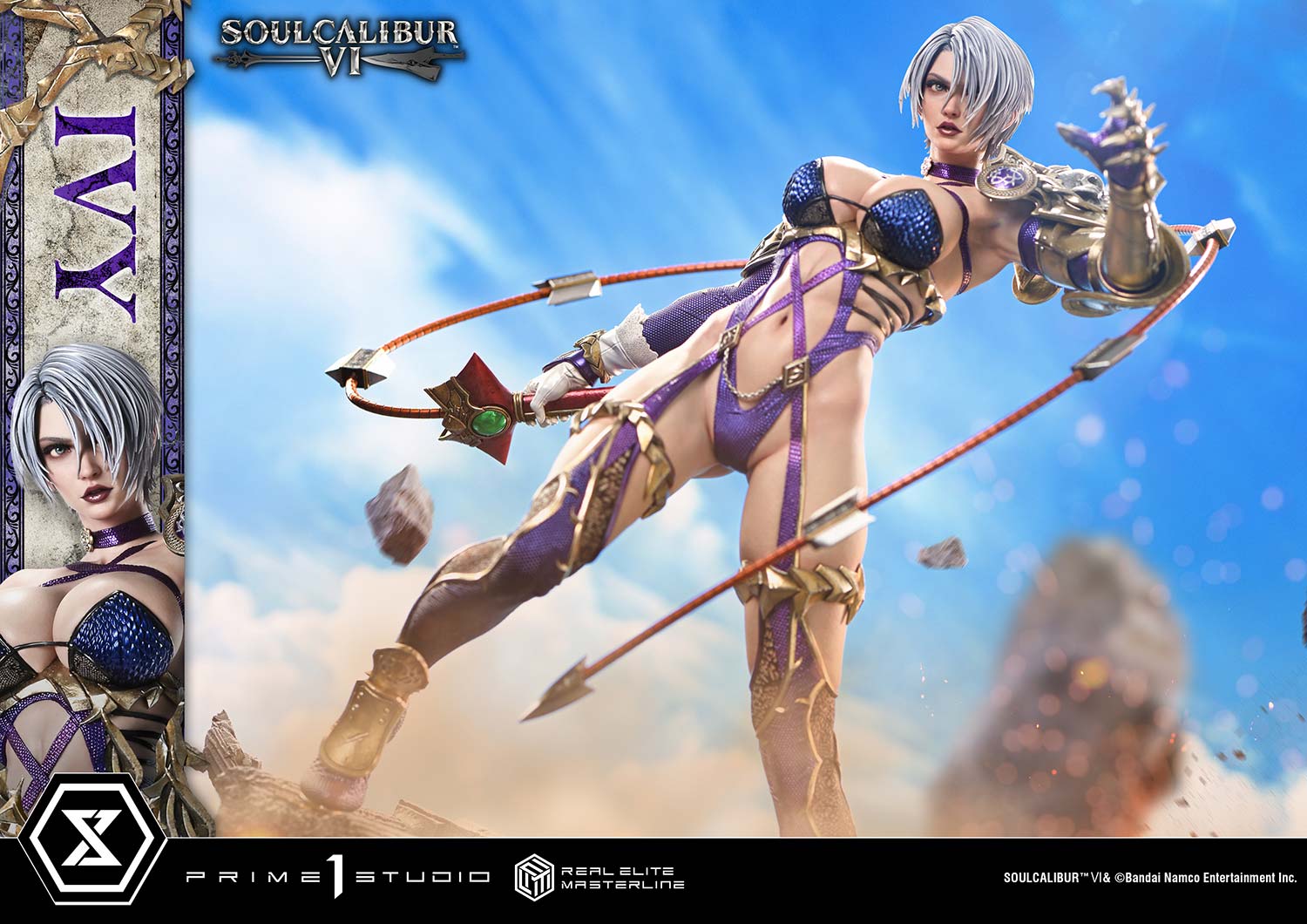 Soulcalibur VI Real Elite Masterline Ivy 1/4 Scale Statue Gallery Image 3