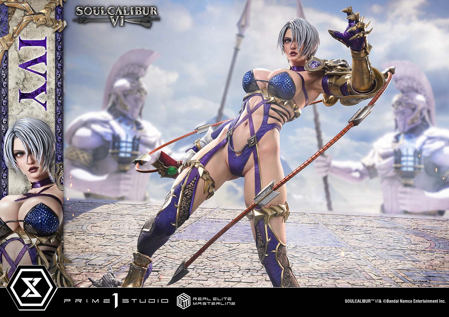 Soulcalibur VI Real Elite Masterline Ivy 1/4 Scale Statue Gallery Image 11