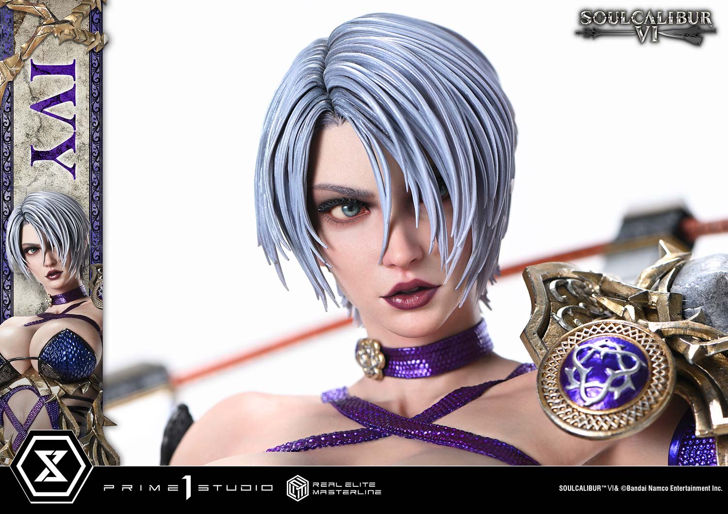 Soulcalibur VI Real Elite Masterline Ivy 1/4 Scale Statue Gallery Image 14