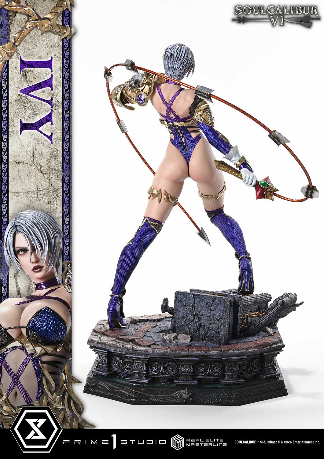 Soulcalibur VI Real Elite Masterline Ivy 1/4 Scale Statue Gallery Image 27