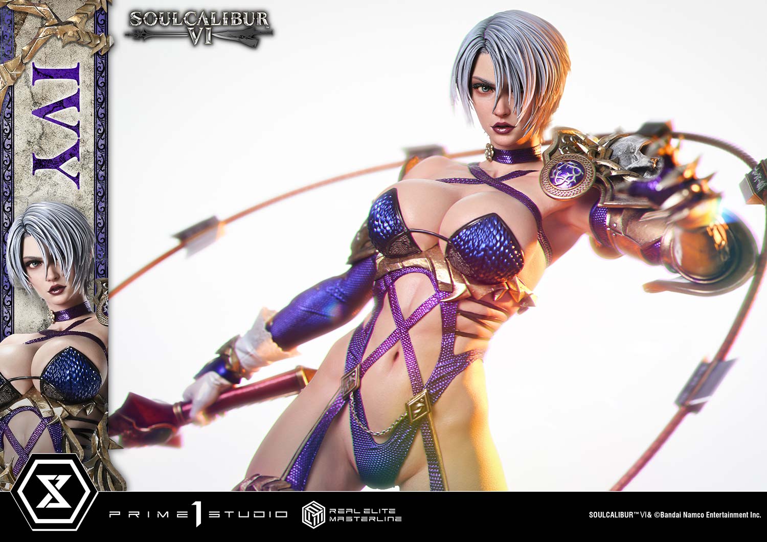 Soulcalibur VI Real Elite Masterline Ivy 1/4 Scale Statue Gallery Image 12