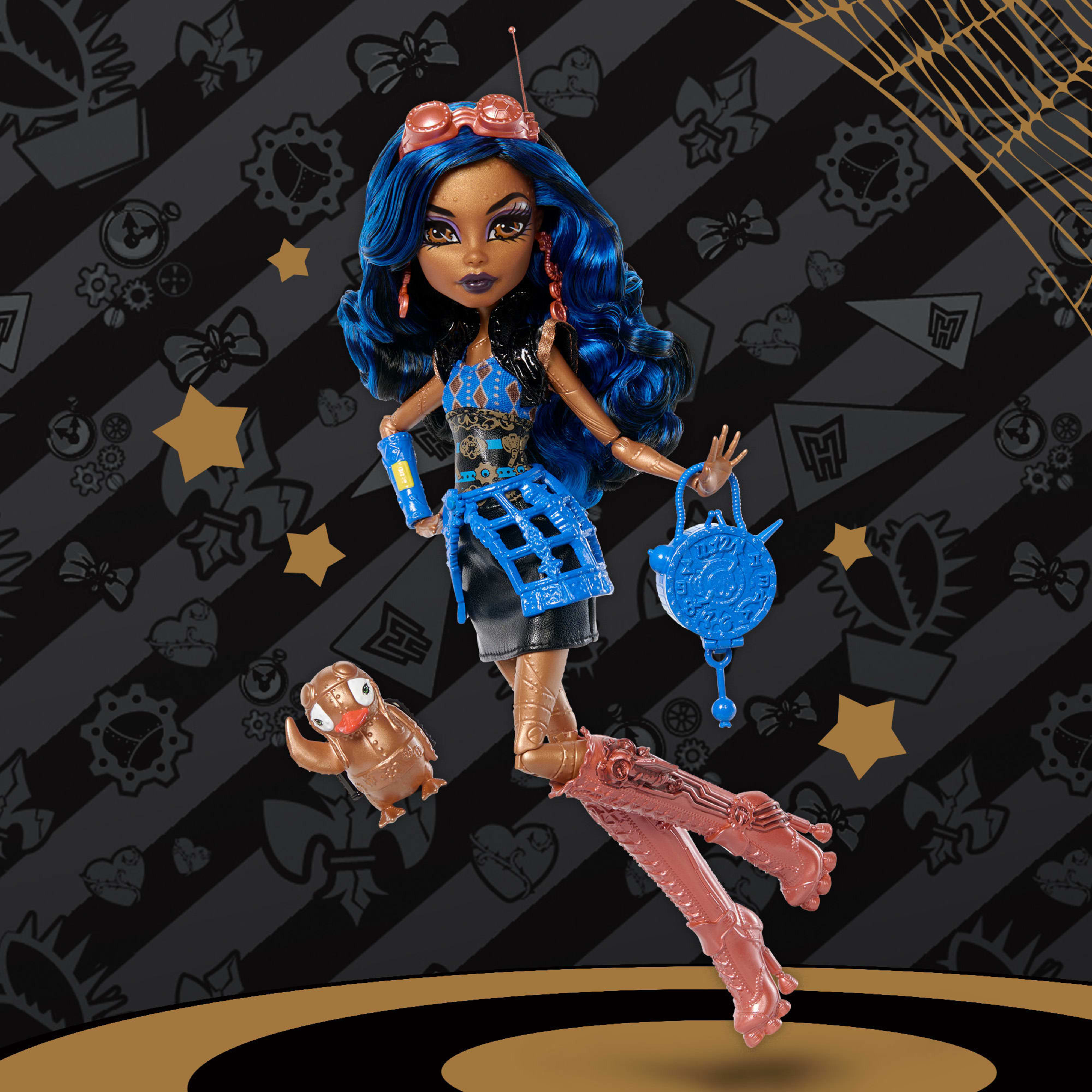 Monster High Boo-riginal Creeproduction Robecca Steam Doll Gallery Image 3
