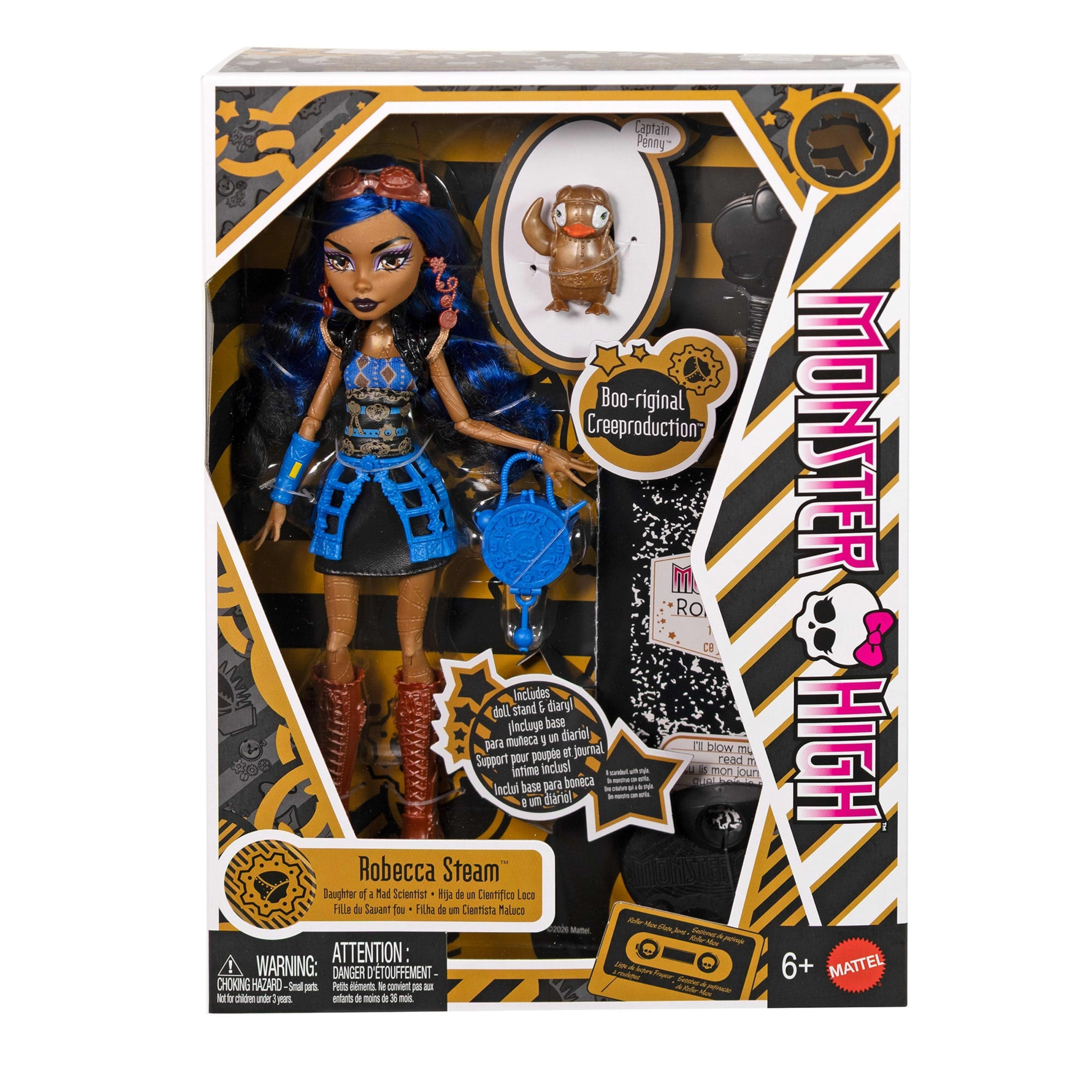 Monster High Boo-riginal Creeproduction Robecca Steam Doll Gallery Image 10