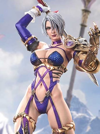Soulcalibur VI Real Elite Masterline Ivy (Ultimate Bonus Ver.) 1/4 Scale Limited Edition Statue Gallery Image 2