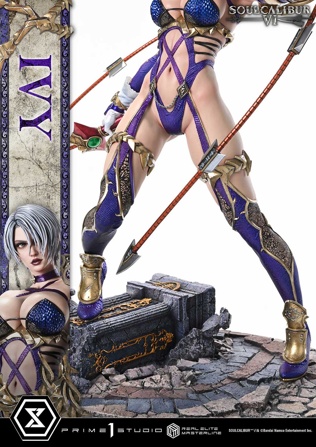 Soulcalibur VI Real Elite Masterline Ivy (Ultimate Bonus Ver.) 1/4 Scale Limited Edition Statue Gallery Image 49