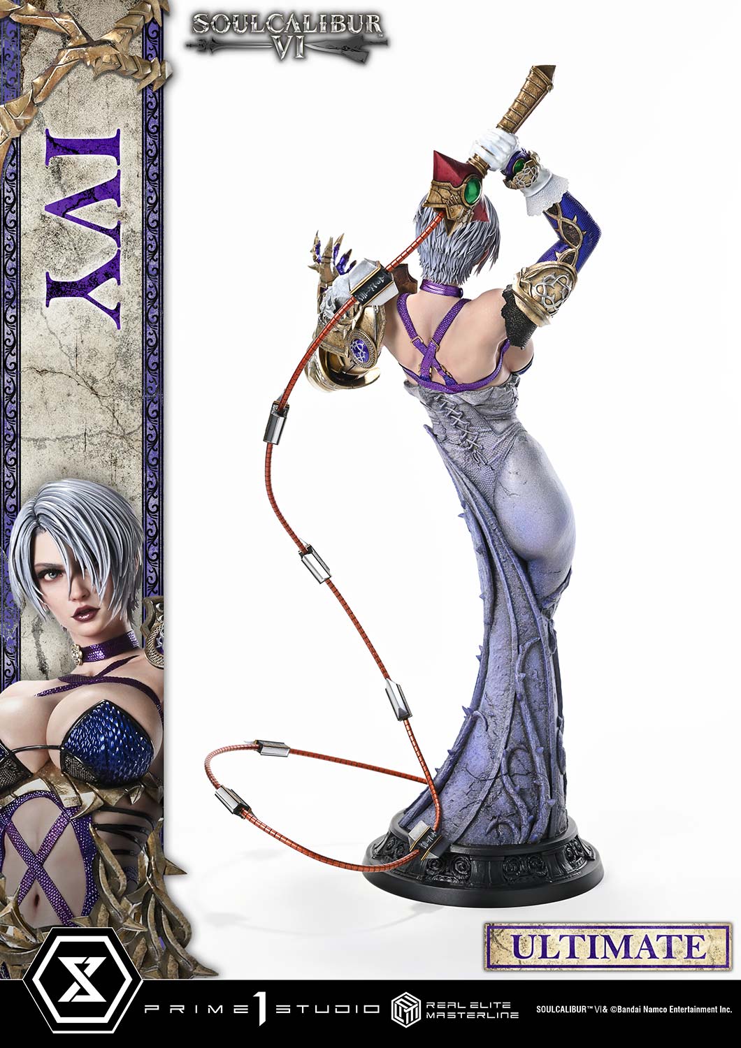 Soulcalibur VI Real Elite Masterline Ivy (Ultimate Bonus Ver.) 1/4 Scale Limited Edition Statue Gallery Image 26