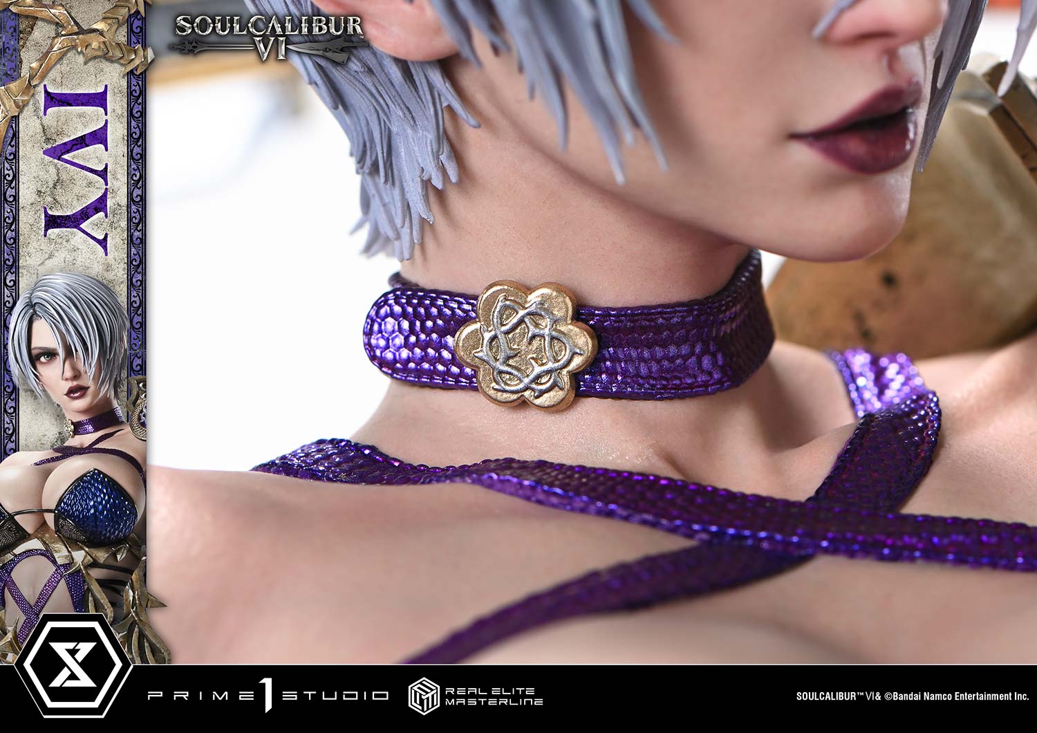 Soulcalibur VI Real Elite Masterline Ivy (Ultimate Bonus Ver.) 1/4 Scale Limited Edition Statue Gallery Image 57