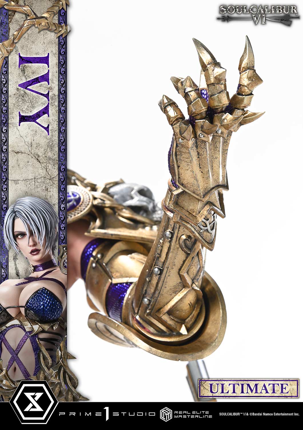 Soulcalibur VI Real Elite Masterline Ivy (Ultimate Bonus Ver.) 1/4 Scale Limited Edition Statue Gallery Image 35