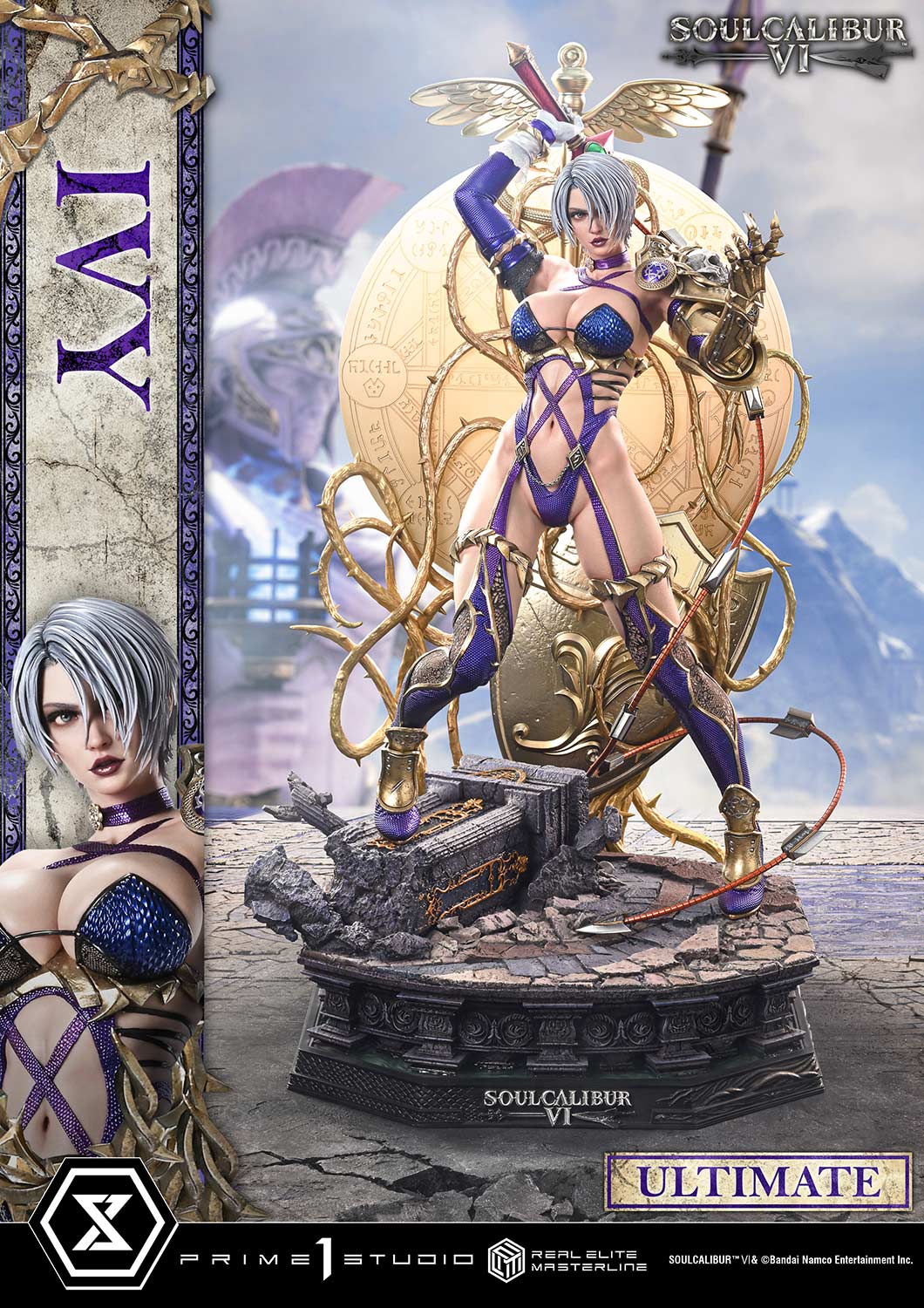 Soulcalibur VI Real Elite Masterline Ivy (Ultimate Bonus Ver.) 1/4 Scale Limited Edition Statue Gallery Image 15