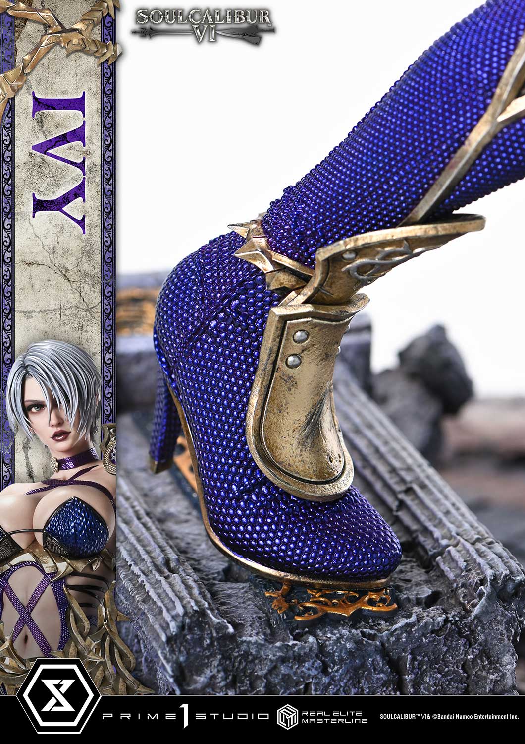 Soulcalibur VI Real Elite Masterline Ivy (Ultimate Bonus Ver.) 1/4 Scale Limited Edition Statue Gallery Image 51